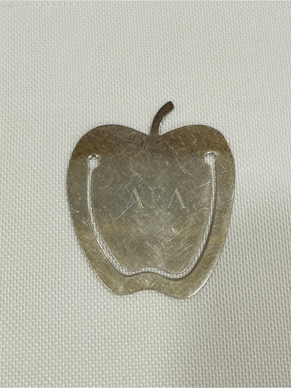 Tiffany & Co. Bookmark Money Clip Apple Sterling Silver 925